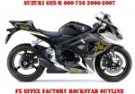 Rockstar Outline for Suzuki GSX-R 600/750 2006-2007